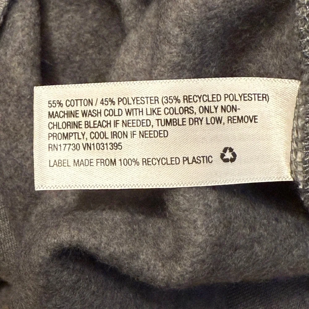 Wild Fable Heather Grey Fleece‎ Crewneck Sweatshirt 3X - Picture 5 of 5